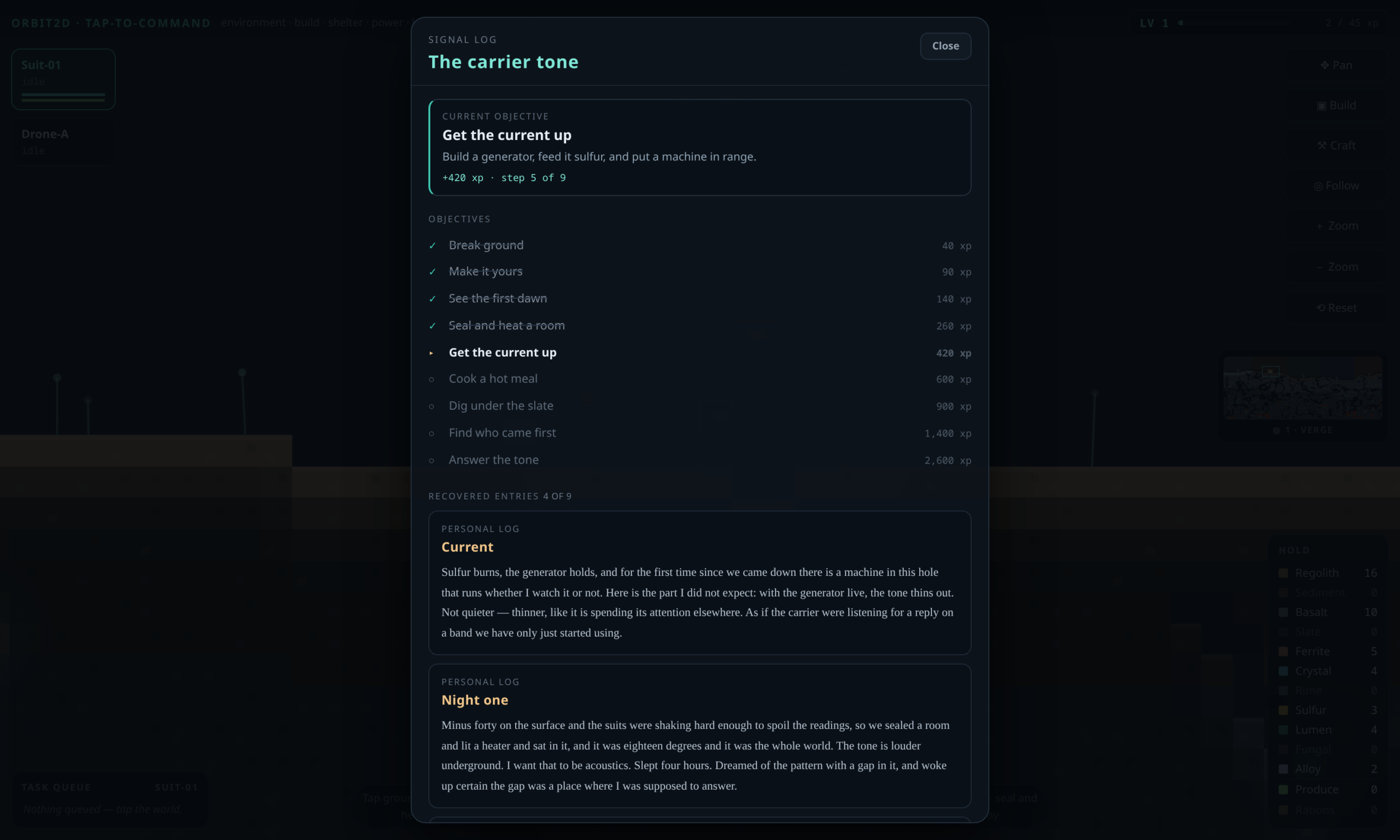 Feedback that arrives, and a reason to dig